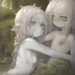 石化した女冒険家達(AI大全本舗 学園長初の裏物写真集をご覧あれ) [d_255631]