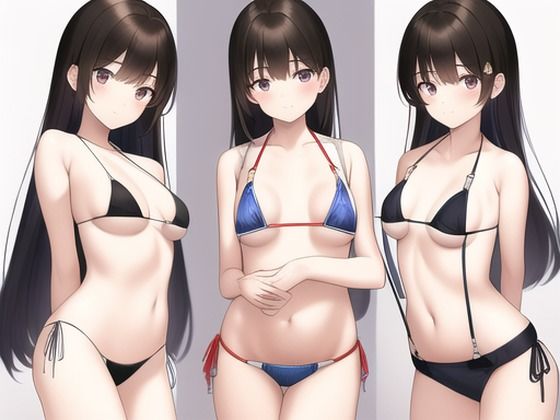 えちえちハーレム紐マイクロビキニ部(まんすじラボ) [d_256197]