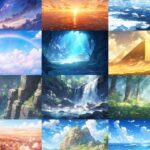 【繊細で芸術的な自然系背景】著作権フリーの高解像度画像（100枚）(Game Material Store) [d_275727]