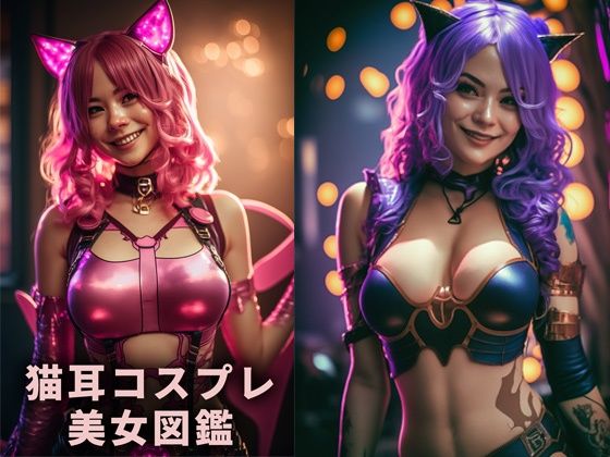 猫耳コスプレ美女図鑑【AIグラドル編集部vol.1】(AI美女編集部) [d_304269]