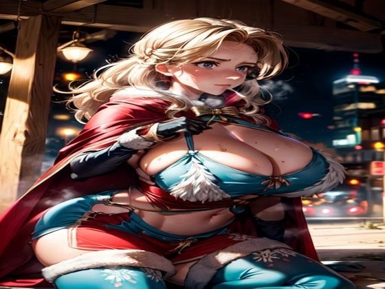 爆乳AIクリスマスビキニ1(AI出版) [d_337820]