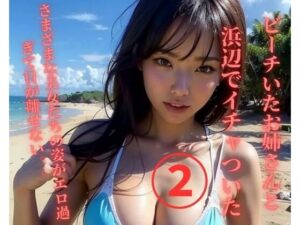 ビーチいたお姉さんと浜辺でイチャついた2(Ymeng) [d_372586]