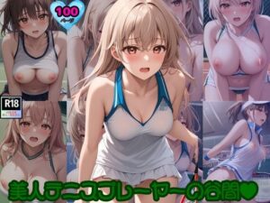 美女テニスプレーヤーの谷間！(火の小鳥) [d_402014]