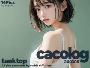 cacolog 0306 タンクトップ(niur) [d_402463]
