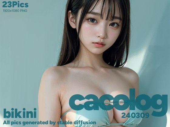 cacolog 0309 眼帯ビキニ(niur) [d_402467]