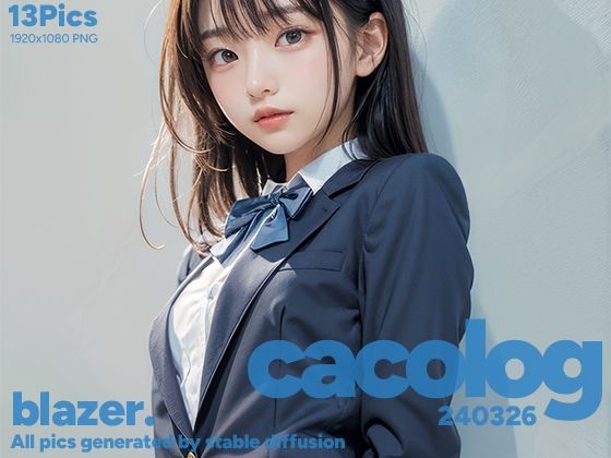 cacolog 0326 ブレザー(niur) [d_402498]