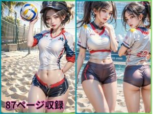 コートの女神たち: バレーボール美女の躍動(夢幻出版) [d_424748]