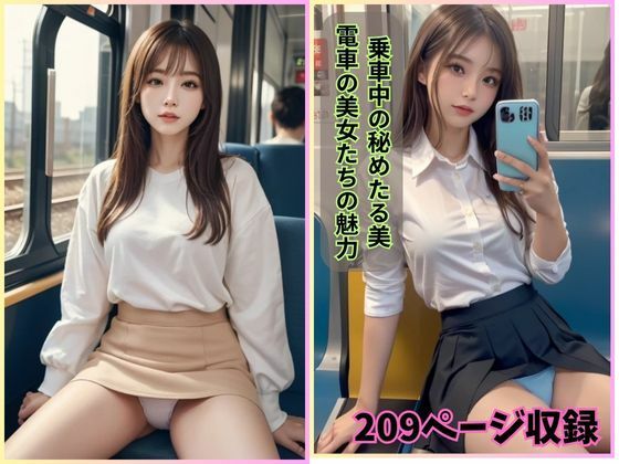 乗車中の秘めたる美: 電車の美女たちの魅力(夢幻出版) [d_425140]