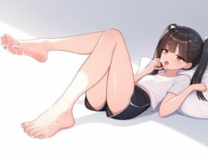 生意気な女の子に足蹴にされる〜メスの足コキで調教〜(晴耕雨読) [d_447633]