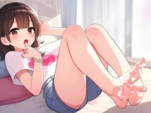 舌たらずな女の子で足コキ〜身体にぶっかけ〜(晴耕雨読) [d_447648]