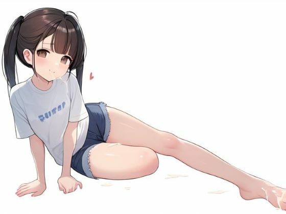 小悪魔チックなツインテールの女の子〜素足で気持ちいい足コキ〜(晴耕雨読) [d_447706]