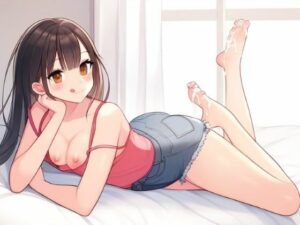 ゆるダラ彼女がいつでもヤらせてくれる〜玉袋を掴まれちゃいました〜(晴耕雨読) [d_448063]