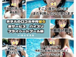 ホテルのクチコミ平均星5裏サービスパイズリプライベートプール編(わにさんわにわに) [d_457158]