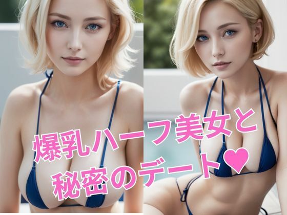 【150P以上】爆乳ハーフ美女と秘密のデート_AIグラビア写真集(夢幻イメージ) [d_470786]