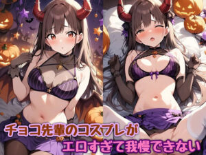 チョコ先輩のコスプレがエロすぎて我慢できない(汁なし担々麺) [d_483785]