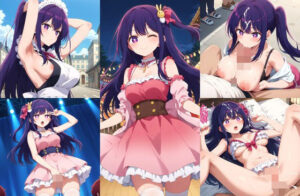 推しの○イラストエロ画像_美少女アイドルアイちゃんのエロい画像集(エロココ！) [d_486452]