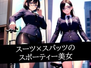 スーツ×スパッツのスポーティー美女(AIラボラボ) [d_490877]