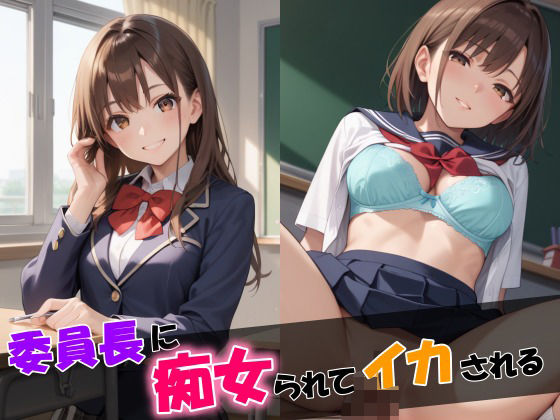 委員長に痴女られてイカされる(ひみつのまかろん) [d_491868]