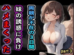 両親が不在の3日間妹の誘惑に負けハメまくったpart3(夢幻アトリエ) [d_492300]