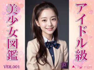 アイドル級美少女図鑑 VER，1(AI for men) [d_492849]