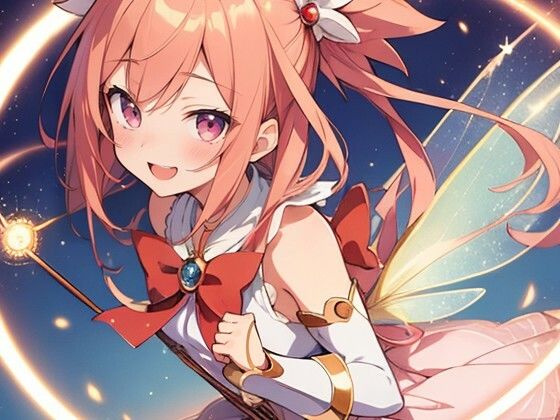 魔法少女風美少女さん(ほげふが) [d_493183]