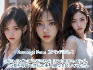 Revenge Porn 【リベンジポルノ】（隣のイケメンのゆるゆるセキュリティPCをハッキング。ハメ撮り写真で歴代の  美人彼女を脅してみた件）(すなふ) [d_493427]