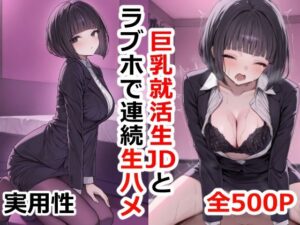 巨乳就活生JDとラブホで連続生ハメ(実用性) [d_494126]
