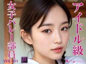 アイドル級女子バレー部員VER，1(AI for men) [d_495390]