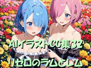 AIイラストCG集32  リゼロのラムとレム(ドンガラAI美少女イラスト支部) [d_496161]