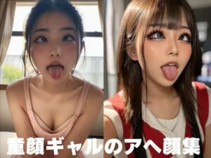 童顔ギャルのアヘ顔集(AI) [d_498394]