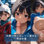 【超高画質】日焼けボーイッシュ彼女と冬山合宿 CG集(Nature lover) [d_499666]