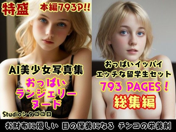 外国人留学生たちが可愛すぎる美少女写真集 全6巻お徳用パック〜金髪美少女たちがボクを誘惑してくる来る件。総集編2〜(Studioシタゴコロ) [d_500593]