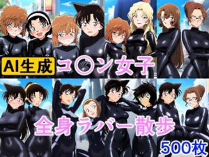 コ〇ン女子 全身ラバー散歩(牢人形の館) [d_500681]