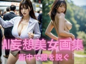 AI妄想美女画集  街中で服を脱ぐ(BAI Publishers) [d_500917]