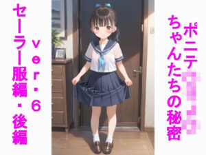 ポニテ〇リJ〇ちゃんたちの秘密ver.6セーラー服編後編(じぇいまる) [d_501682]