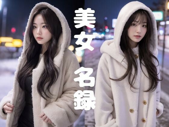 【美女名録】vol2.2  彼女の冬のコートコレクション 210枚  【AIグラビア写真集】(AI美女制作参謀本部2課) [d_502297]