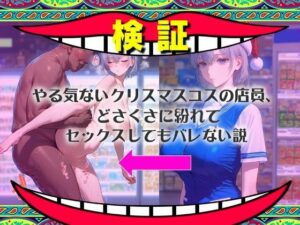【イラスト集】やる気ないクリスマスコスの店員、どさくさに紛れてセックスしてもバレない説(DreamReal出版社) [d_502644]