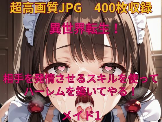 異世界転生！相手を発情させるスキルでハーレムを築いてやる！メイド1(みやふじ屋) [d_503368]