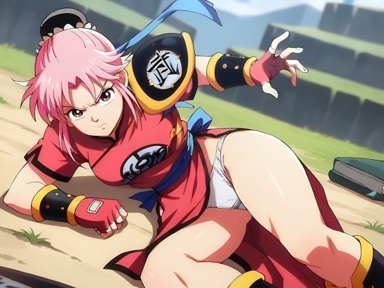 武闘家マ〇ムパンチラCG集（全100枚）(パンチラManiax) [d_503499]