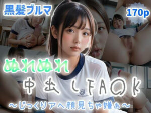 【黒髪ブルマ】ぬれぬれ中出しFA〇K！〜じっくりアへ顔見ちゃ嫌ぁ〜(ぷよんぷよんスライム) [d_503524]