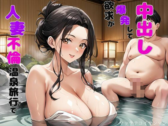 人妻不倫温泉旅行で欲求が爆発して中出し(マッテテコイサンマン) [d_503769]