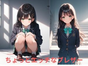 ちょっとエッチなブレザー制服美少女(たこやき) [d_503772]