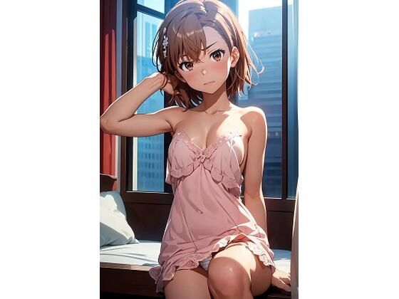 御坂美琴  黒チャイナ服（140枚）(ひぐまアート) [d_504204]