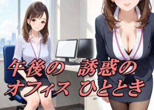 午後のオフィス  魅惑のひととき(AI幻想工房) [d_505604]