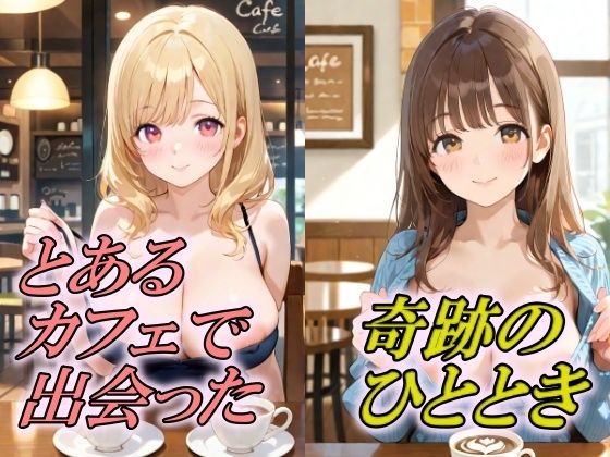 とあるカフェで出会った奇跡のひととき(AI幻想工房) [d_506117]