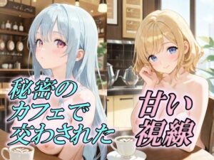 秘密のカフェで交わされた甘い視線(AI幻想工房) [d_506123]