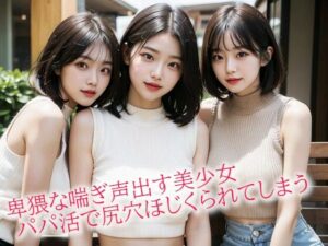 卑猥な喘ぎ声出す美少女 パパ活で尻穴ほじくられてしまう(娘娘飯店) [d_506513]