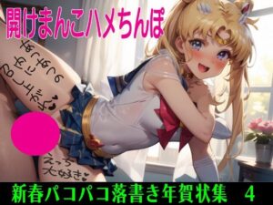 新春パコパコ落書き年賀状集 4(アニメ雷土音) [d_507515]