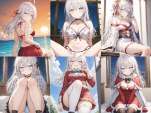 「時々ボソッとロシア語でデレる隣のアーリャさん」アリサ・ミハイロヴナ・九条セクシー写真集4（全500枚）(人の海) [d_507831]