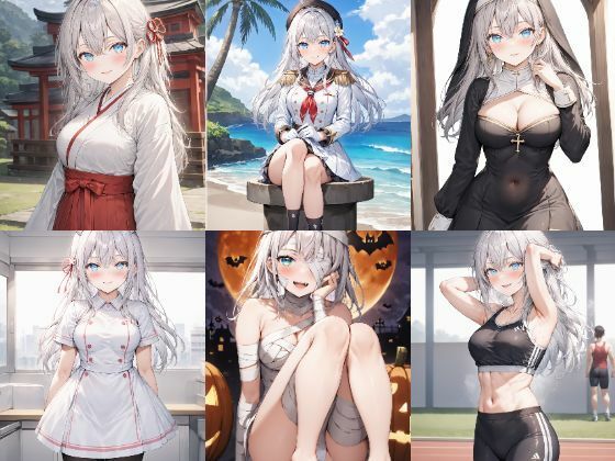 「時々ボソッとロシア語でデレる隣のアーリャさん」アリサ・ミハイロヴナ・九条コスプレ写真集（全500枚）(人の海) [d_507978]